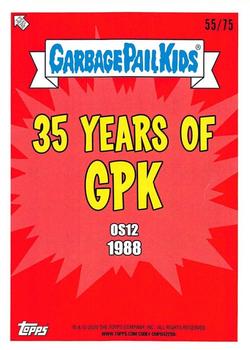 2020 Topps Garbage Pail Kids 35th Anniversary - Bloody Red Nose #67b Ruth Brush Back