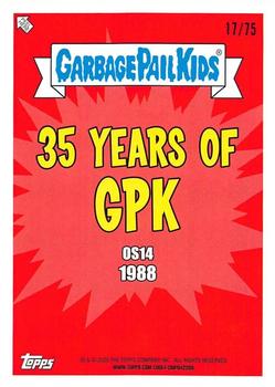2020 Topps Garbage Pail Kids 35th Anniversary - Bloody Red Nose #69b Magic Mike Back
