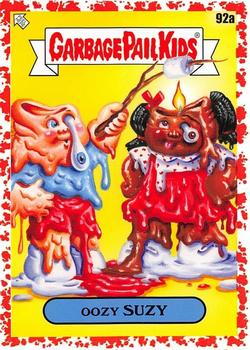 2020 Topps Garbage Pail Kids 35th Anniversary - Bloody Red Nose #92a Oozy Suzy Front