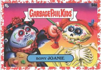 2020 Topps Garbage Pail Kids 35th Anniversary - Bloody Red Nose #94a Bony Joanie Front