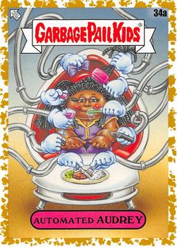 2020 Topps Garbage Pail Kids 35th Anniversary - Fools Gold 35th #34a Automated Audrey Front