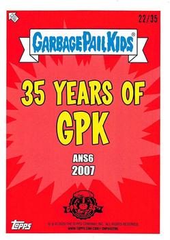 2020 Topps Garbage Pail Kids 35th Anniversary - Fools Gold 35th #76b Max Wax Back