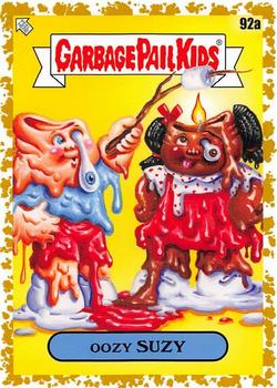 2020 Topps Garbage Pail Kids 35th Anniversary - Fools Gold 35th #92a Oozy Suzy Front