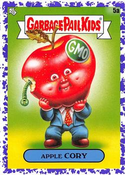 2020 Topps Garbage Pail Kids 35th Anniversary - Jelly Purple #5a Apple Cory Front