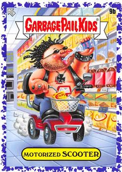 2020 Topps Garbage Pail Kids 35th Anniversary - Jelly Purple #9b Motorized Scooter Front