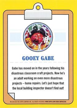2020 Topps Garbage Pail Kids 35th Anniversary - Jelly Purple #10a Gooey Gabe Back