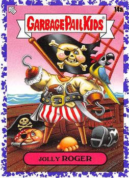 2020 Topps Garbage Pail Kids 35th Anniversary - Jelly Purple #14a Jolly Roger Front