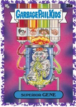 2020 Topps Garbage Pail Kids 35th Anniversary - Jelly Purple #36a Superior Gene Front
