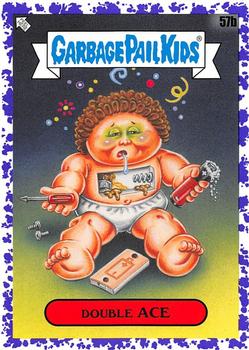 2020 Topps Garbage Pail Kids 35th Anniversary - Jelly Purple #57b Double Ace Front