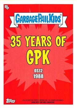 2020 Topps Garbage Pail Kids 35th Anniversary - Jelly Purple #67b Ruth Brush Back