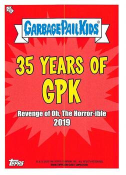 2020 Topps Garbage Pail Kids 35th Anniversary - Jelly Purple #89a Killer Cory Back