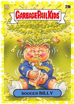 2020 Topps Garbage Pail Kids 35th Anniversary - Phlegm Yellow #21b Booger Billy Front