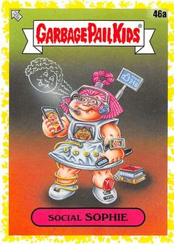 2020 Topps Garbage Pail Kids 35th Anniversary - Phlegm Yellow #46a Social Sophie Front