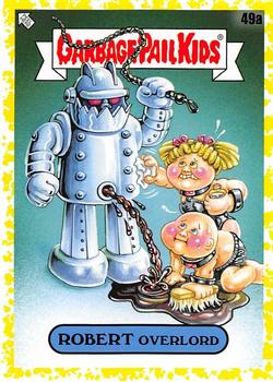 2020 Topps Garbage Pail Kids 35th Anniversary - Phlegm Yellow #49a Robert Overlord Front