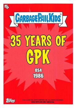 2020 Topps Garbage Pail Kids 35th Anniversary - Phlegm Yellow #59b Earl Can Back