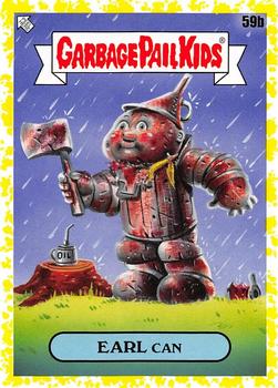 2020 Topps Garbage Pail Kids 35th Anniversary - Phlegm Yellow #59b Earl Can Front