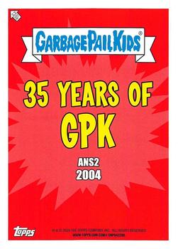 2020 Topps Garbage Pail Kids 35th Anniversary - Phlegm Yellow #72b Candice Opener Back