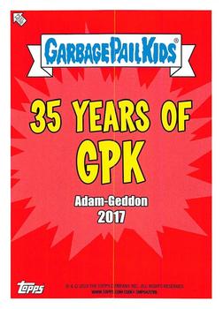 2020 Topps Garbage Pail Kids 35th Anniversary - Phlegm Yellow #84a Open Carrie Back