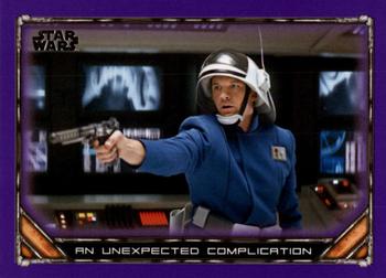2020 Topps Star Wars: The Mandalorian Season 1 - Purple #73 An Unexpected Complication Front