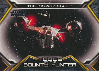 2020 Topps Star Wars: The Mandalorian Season 1 - Tools of the Bounty Hunter #TB-1 The Razor Crest Front