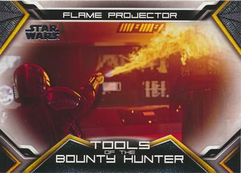 2020 Topps Star Wars: The Mandalorian Season 1 - Tools of the Bounty Hunter #TB-4 Flame Projector Front