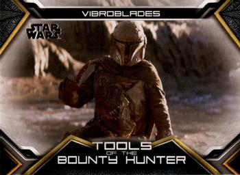 2020 Topps Star Wars: The Mandalorian Season 1 - Tools of the Bounty Hunter #TB-7 Vibroblades Front