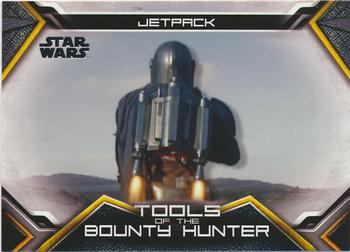 2020 Topps Star Wars: The Mandalorian Season 1 - Tools of the Bounty Hunter #TB-10 Jetpack Front