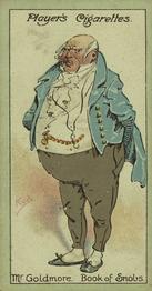 1913 Player's Characters from Thackeray #19 Mr. Goldmore Front