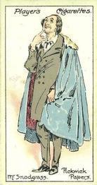 1923 Player's Characters from Dickens #10 Mr. Snodgrass Front