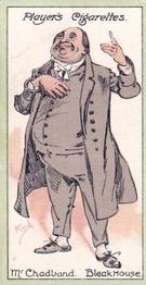 1923 Player's Characters from Dickens #50 Mr. Chadband Front