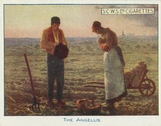 1924 Scottish Co-operative Wholesale Society (S.C.W.S.) Famous Pictures #8 The Angelus Front