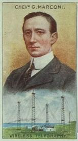 1924 Bucktrout Inventors #18 Guglielmo Marconi Front