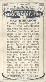 1924 Morris's Measurement of Time #4 Man & Shadow Back