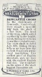 1924 Morris's Measurement of Time #9 Bewcastle Cross Back