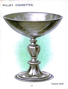 1924 Wills's Old Silver #3 Tazza Cup Front