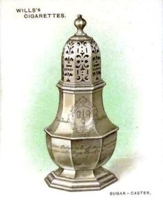 1924 Wills's Old Silver #10 Sugar Caster Front