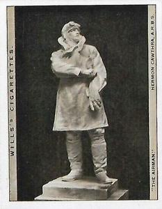 1928 Wills's Modern British Sculpture #4 The Airman Front