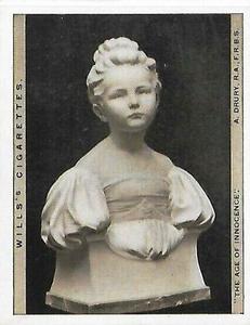 1928 Wills's Modern British Sculpture #8 The Age of Innocence Front