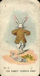 1930 Carreras Alice in Wonderland (Small) #3 The Rabbit Running Away Front