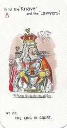 1930 Carreras Alice in Wonderland (Small) #22 The King in Court Front