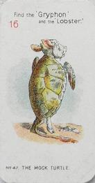1930 Carreras Alice in Wonderland (Small) #47 The Mock Turtle Front