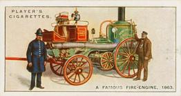 1930 Player's Fire-Fighting Appliances #11 A Famous Fire-Engine, 1863 Front