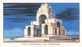 1934 Carreras Believe it or Not #7 The Memorial at Thiepval Front