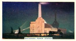 1936 Godfrey Phillips This Mechanized Age #14 Battersea Power Station Front