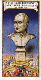 1937 Ardath Your Birthday Tells Your Fortune #15 Napoleon Bonaparte Front