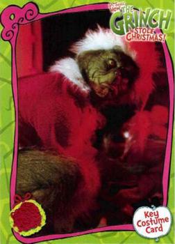 2000 Dynamic Forces How the Grinch Stole Christmas - Key Costumes Case Topper #CC3 Grinch Front