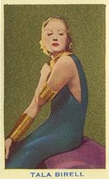 1939 Rothmans Beauties of the Cinema #NNO Tala Birell Front