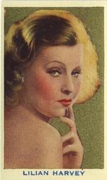 1939 Rothmans Beauties of the Cinema #NNO Lilian Harvey Front