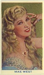 1939 Rothmans Beauties of the Cinema #NNO Mae West Front