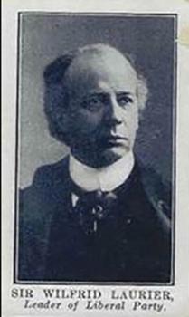 1912 Imperial Tobacco Co. of Canada (ITC) Canadian Historical Portraits #39 Sir Wilfrid Laurier Front